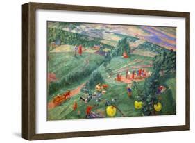 Midday, 1917-Kuz'ma Petrov-Vodkin-Framed Giclee Print