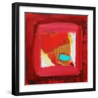Midday, 2021 (acrylic on canvas)-Angie Kenber-Framed Giclee Print