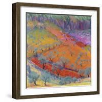 Midday at Alhaurin El Grande, C.1975-Brenda Moore-Framed Giclee Print