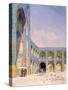 Midday, Friday Mosque, Isfahan-Bob Brown-Stretched Canvas