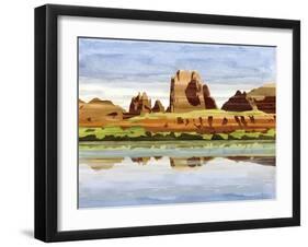 Midday in Mesa-Mark Chandon-Framed Giclee Print