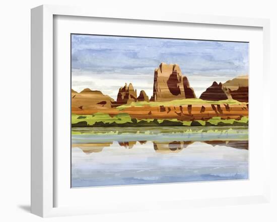 Midday in Mesa-Mark Chandon-Framed Giclee Print