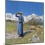 Midday on Alps on Windy Day, 1891-null-Mounted Giclee Print