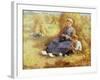 Midday Rest, 1915-William Kay Blacklock-Framed Giclee Print