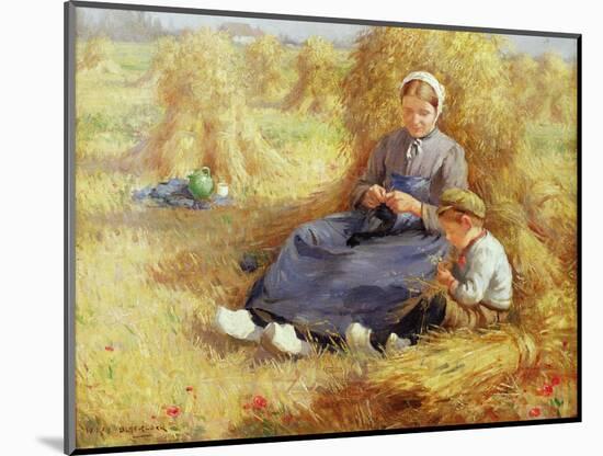 Midday Rest, 1915-William Kay Blacklock-Mounted Giclee Print