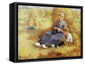 Midday Rest, 1915-William Kay Blacklock-Framed Stretched Canvas