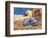 Midday Rest (after Millet), c.1890-Vincent van Gogh-Framed Art Print