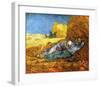 Midday Rest (after Millet), c.1890-Vincent van Gogh-Framed Giclee Print