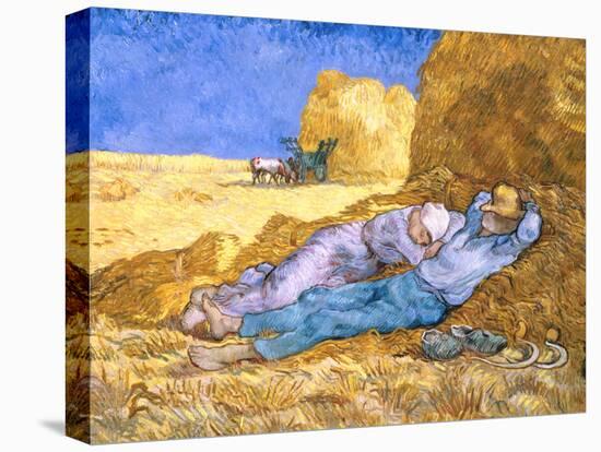 Midday Rest (after Millet), c.1890-Vincent van Gogh-Stretched Canvas