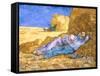 Midday Rest (after Millet), c.1890-Vincent van Gogh-Framed Stretched Canvas