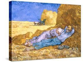 Midday Rest (after Millet), c.1890-Vincent van Gogh-Stretched Canvas