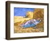 Midday Rest (after Millet), c.1890-Vincent van Gogh-Framed Premium Giclee Print