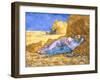 Midday Rest (after Millet), c.1890-Vincent van Gogh-Framed Giclee Print