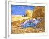 Midday Rest (after Millet), c.1890-Vincent van Gogh-Framed Giclee Print