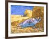 Midday Rest (after Millet), c.1890-Vincent van Gogh-Framed Giclee Print