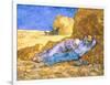 Midday Rest (after Millet), c.1890-Vincent van Gogh-Framed Giclee Print