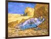 Midday Rest (after Millet), c.1890-Vincent van Gogh-Framed Giclee Print