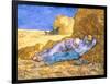 Midday Rest (after Millet), c.1890-Vincent van Gogh-Framed Giclee Print