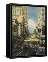 Midday, San Francisco-Desmond O'hagan-Framed Stretched Canvas
