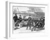 Middies Learning the Ropes at the Naval School on Board the Constitiution , Arkansas.-null-Framed Giclee Print