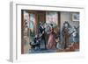 Middle Age-Currier & Ives-Framed Art Print