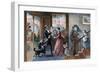 Middle Age-Currier & Ives-Framed Art Print