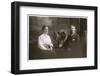 Middle Aged Couple with Dog-null-Framed Photographic Print