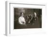 Middle Aged Couple with Dog-null-Framed Photographic Print