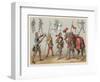 Middle Ages Costume-French School-Framed Giclee Print