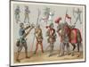 Middle Ages Costume-French School-Mounted Giclee Print
