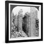 Middle Aisle of the Great Hall and Obelisk of Thutmosis I, Temple at Karnak, Thebes, Egypt, 1905-Underwood & Underwood-Framed Photographic Print