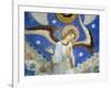 Middle Angels, Detail of Eastern Arm of Frescoed Stone Cross-null-Framed Giclee Print