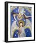 Middle Angels, Detail of Western and Eastern Arms of Frescoed Stone Cross-null-Framed Giclee Print