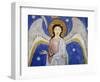 Middle Angels, Detail of Western Arm of Stone Cross-null-Framed Giclee Print