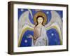 Middle Angels, Detail of Western Arm of Stone Cross-null-Framed Giclee Print