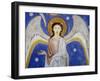 Middle Angels, Detail of Western Arm of Stone Cross-null-Framed Giclee Print