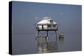 Middle Bay Or Mobile Bay Lighthouse, Mobile Bay, Alabama-Carol Highsmith-Stretched Canvas