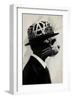 Middle Class Rebel-Hidden Moves-Framed Art Print