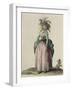 Middle-Class Woman from London, 1787-T. Dart Walker-Framed Giclee Print