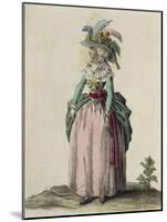 Middle-Class Woman from London, 1787-T. Dart Walker-Mounted Giclee Print