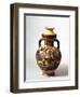 Middle-Corinthian Amphora with Zoomorphic Decoration-null-Framed Giclee Print