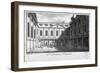 Middle Court of St Thomas's Hospital, Southwark, London, C1750-William Elliot-Framed Giclee Print