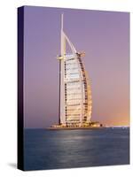 Middle East, Dubai, the Iconic Visual Symbol of Dubai, the Burj Al Arab,-Gavin Hellier-Stretched Canvas