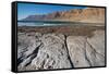 Middle East, Israel, Dead Sea salt on Coast and in Water-Samuel Magal-Framed Stretched Canvas