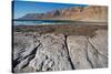 Middle East, Israel, Dead Sea salt on Coast and in Water-Samuel Magal-Stretched Canvas