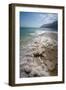 Middle East, Israel, Dead Sea salt on coast and in water-Samuel Magal-Framed Photographic Print