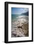 Middle East, Israel, Dead Sea salt on coast and in water-Samuel Magal-Framed Photographic Print