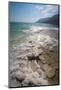 Middle East, Israel, Dead Sea salt on coast and in water-Samuel Magal-Mounted Photographic Print