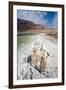 Middle East, Israel, Dead Sea salt on coast and in water-Samuel Magal-Framed Photographic Print