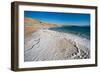 Middle East, Israel, Dead Sea salt on coast and in water-Samuel Magal-Framed Photographic Print